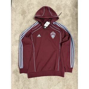 ADIDAS JE5544 COLORADO RAPIDS UBP TRAVEL HOODIE SIZE MEDIUM